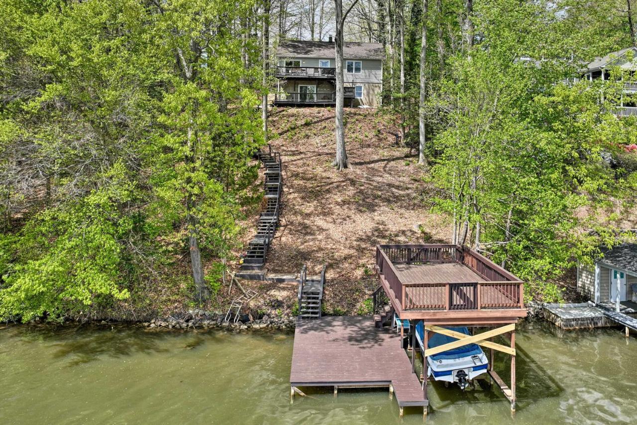 Waterfront Cottage With Boat Dock And 3 Decks! Bracey Dış mekan fotoğraf